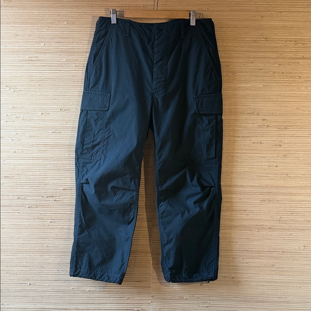 Buck Mason Black Cargo Pants